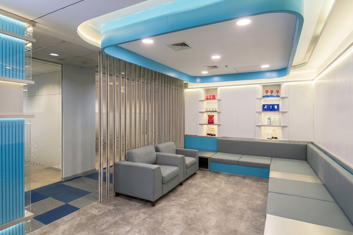 Skintific — office interior, Menara Prima Jakarta