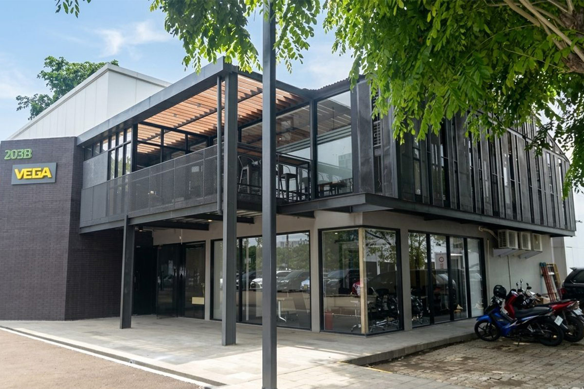 Vega — building exterior façade, Cibis Nine Jakarta
