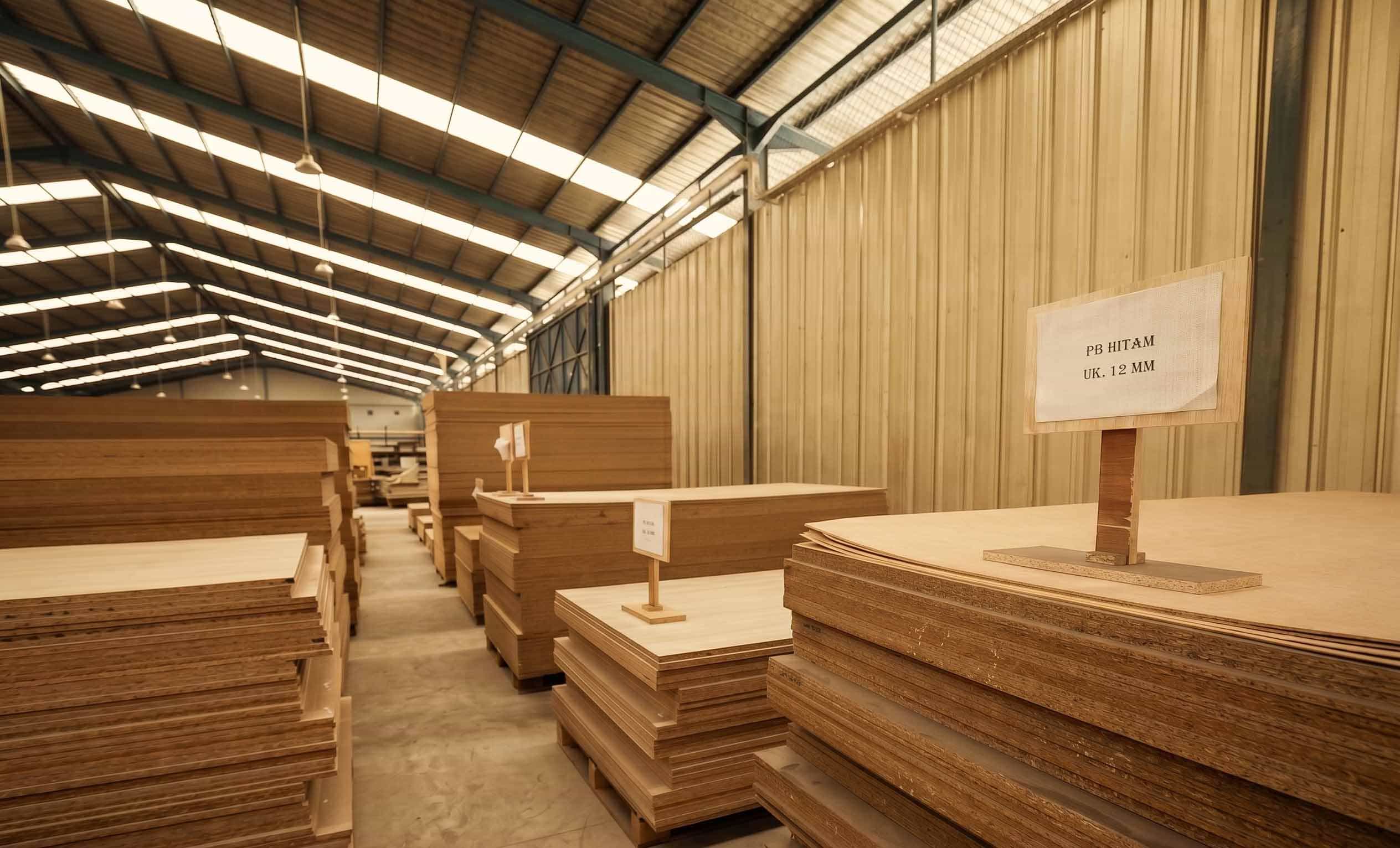 Intermulti in-house workshop — material storage